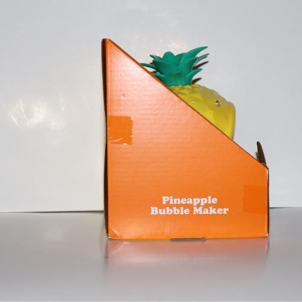 Pineapple Bubble Maker Sun Squad Summer Fun New In Box Wet Outdoor Play Active